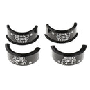 Black Road Bike Handlebar - Shim/Reducer - 31.8mm To 25.4mm Aluminium Alloy