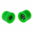 Set Of 4 Skateboard Wheels 6cm Diameter and 4.5cm Width For Penny green