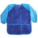 Kids Waterproof Craft Apron for Drawing Painting Cooking Smock With 3 Pocke