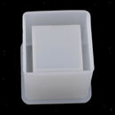 2x Silicone Square Round Pen Brush Holder Mold for Soap Pen Holder Craft DIY
