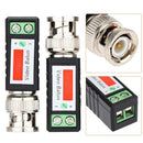 1x Coax CAT5 CCTV Camera Passive BNC Video Balun to UTP Connector Transceiver JR