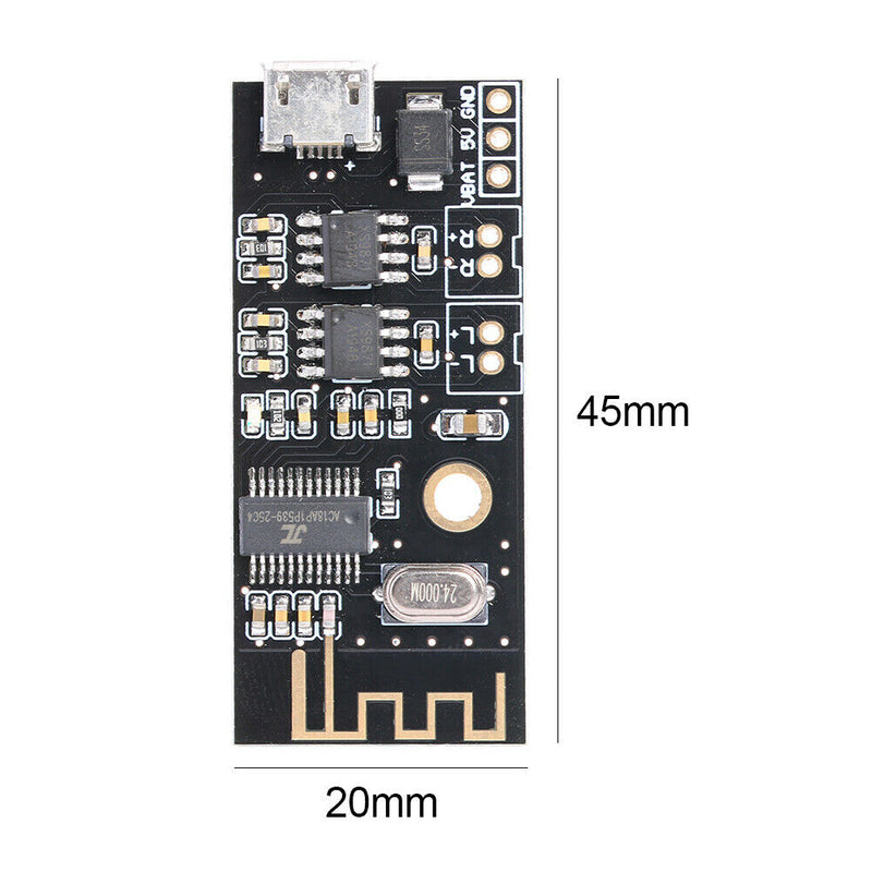 M38 Bluetooth 4.2 MP3 Audio Receiver Board Module Lossless Decoder w/ 5W+5W Amp
