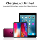 28W USB Charger Quick Charge 3.0 Wall Charger for Phone Tablet (EU Black)