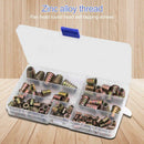 100pcs Zinc Alloy Thread for Wood Insert Nut Flanged Hex Drive Head Nuts