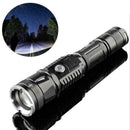 400000LM Led Strong Light Flashlight Mulfuntion XML-T6 Charging USB Torch L X3F1