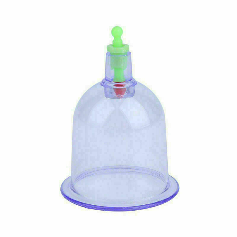 6Pcs Silicone Massage Vacuum Body Facial Cups Set Anti Cupping Cellulite ! U8M3