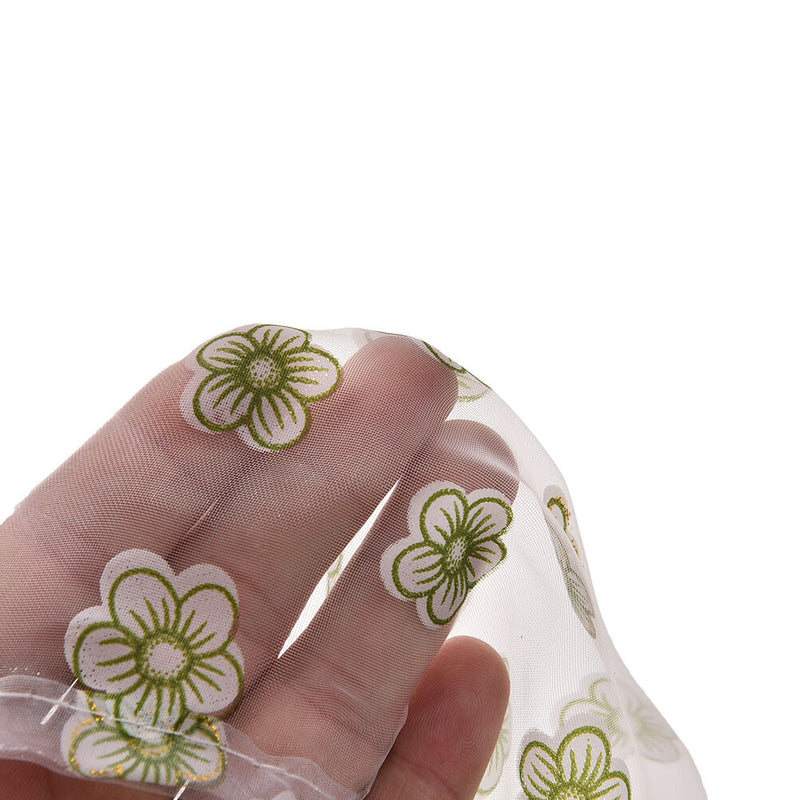 1 X Room Sunflower Pattern Voile Window Curtains Sheer Panel Drape Curtain OZ