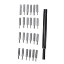 1X(Daily Screwdriver Set 24X Precision Magnetic Drill Screwdriver Smart Hom