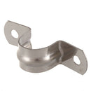 2 stainless steel U-shaped pipe clamps, half pipe for pipe fittings-14mm A4M7