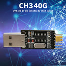 CH340G USB to TTL Serial Adapter Converter Module for Development Projects