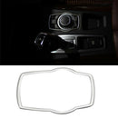 Stainless Steel Interior Refit Multimedia Buttons Cover Car Accessories For BMW