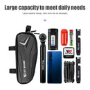 Bicycle Hard Shell Bag Front Tube Frame Holder MTB Mountain Road Bike Pouch