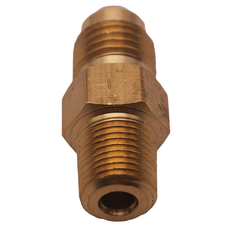Brass Fitting Oil Gas Adapter -4 4AN to 1/8" NPT Adaptor For Most Fluid