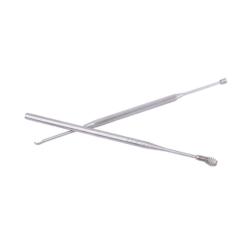 Blackhead Pimple Comedone Acne Extractor Remover Tool+Ear Wax Stick Kit Set  â„–[