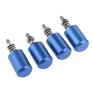 Premium 4pcs M3/M4 CPU Water Cooling Block Installation Mounting Screw Blue