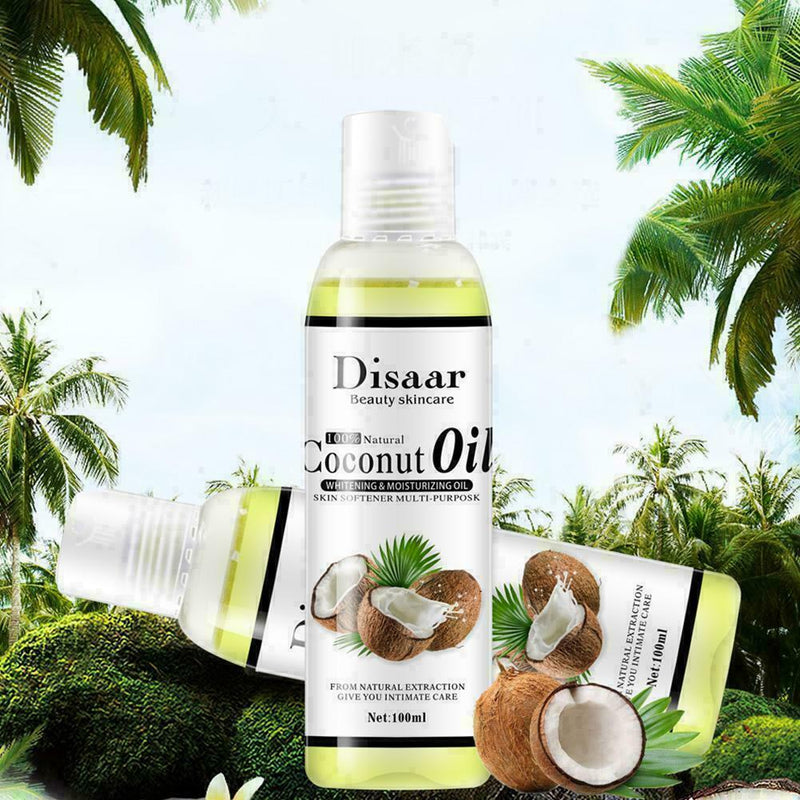 Coconut Body Oil Body Brightening Body Oil Body Massage Soothing Oil E1U3 K5V9