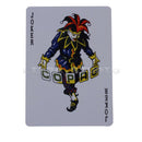 100% PLASTIC New Poker Size Good Playing Cards Excellent Large Numbers Red