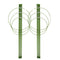 2 Pack Plant Support Cage Metal Rust Resistant Garden Plant Support Ring Pl