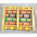 Wooden Foot Roller Massager Reflexology for Stress D8D5