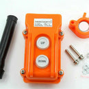 Rainproof Push Button Switch UP-Down For Hoist And Crane Pendant Control Station