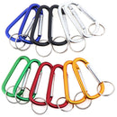 12X Carabiner Spring Belt Clip Snap Key Chain   Alumi FT