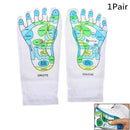 1Pair English Acupressure Physiotherapy Massage Relieve Tired Foot Point Soc Kw