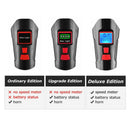 Bicycle Headlight LED Rechargeable Bike Plastic w/ Horn Deluxe Edition Red USB