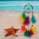 Colorfull Dream Catcher Feather Crafts Handmade Home Hanging Gifts