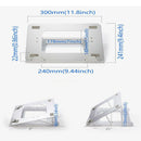 8 Tilt Angles Adjustable Laptop Stand Holder for 11-14'' MacBook Notebook