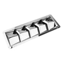 304 Stainless Steel Louver Boat Vent 5 Slots Vent 12.99x4.72x1.57'' Polished