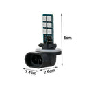 2Pcs 881 5050 LED RGB Car Headlight Fog Lights Lamp Bulb + Remote Accessories