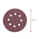 80Pcs Sanding Discs,Sanding Disc Pads 125mm/5 Inch 8 Holes Hook and Loop 40 O7V4