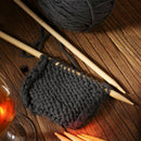 36 Pieces 18 Sizes Carbonized Bamboo Crochet Knitting Needles Single Tip Ne F6X9