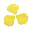 100pcs cloth Rose Petals Wedding Party Table Decorations Flowers (Yellow) S4B3