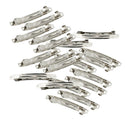 20pcs 8cm Metal FRENCH BARRETTES DIY Hair Clips Bow Crafts Bridal Hair Clips
