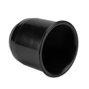 Universal 50mm Trailer Hitch Tow Ball Cover with Screw Knob (Gloss Black) A