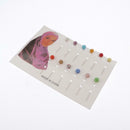12 Pcs Round Rhinestone Dress Maker Pins DIY Sewing Quilting Accessories