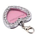 Pet Dog Love Heart Shaped Name Card Anti Lost Dog ID Address Name Label Tag