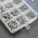 Machine Screw And Nut Kit 480 Pcs M3 M4 M5 Button Socket Head Cap Bolts NDF