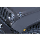 2x LED Turning Signal + Fender Side Marker Light Smoke Lens Fits For Jeep