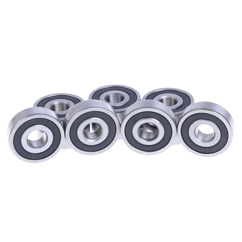 10Pcs/set 6200-ZZ Ball Bearing Deep Groove Steel Sealed Ball Shielded BearinSE