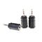 3pcs Black 2.5mm Male to 3.5mm Female Audio Stereo headphones  Adapter Plug JR