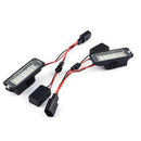 For Golf Plus Passat B5 Accessory LED License Plate Lights Car Lamp 2pc fd