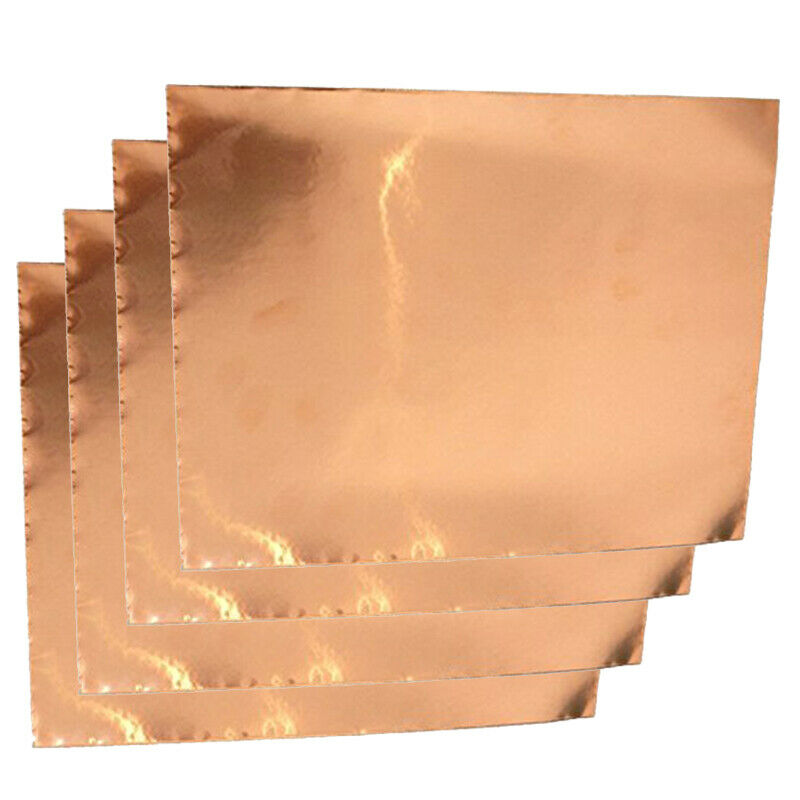 Multi Purpose 22.5x30cm Self-Adhesive Guitar Copper Shielding Foil Tape 4 S