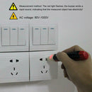 Dual Button Power Outlet Voltage Detector Sensor Tester Electric Test Pen