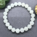8mm Selenite Handmade Mala Bracelet Spirituality Chakas Cuff Pray Xmas Gift