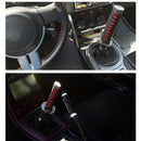 Universal Samurai Sword Gear Shift Knob Shifter Katana Metal Black+Red 15cm Y8H3