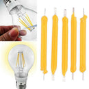 10 x LED COB Solar Power Filament Super Bright Bulb Light Source Lighting Tools