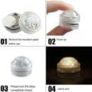 12x Submersible Waterproof BatteryOperated TRIPLE LED Floralyte BRIGHT Tea U2G3