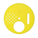 Beehives Plastic Round Beehives Nest Door Vents Beekeeping Tools(Yellow)